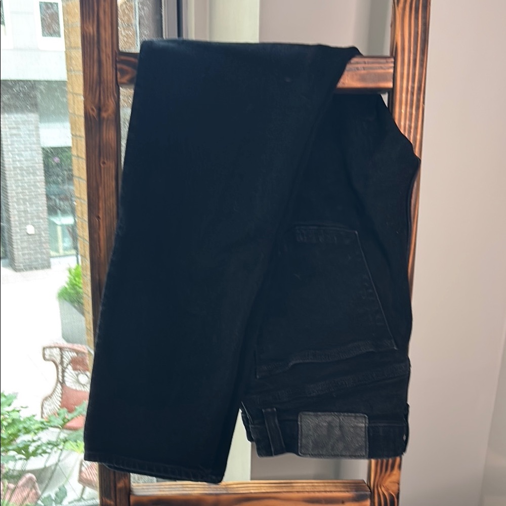 Madewell Black Athletic Slim Black Jeans - Picture 5 of 5